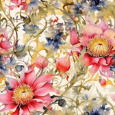 Watercolor Floral WPC