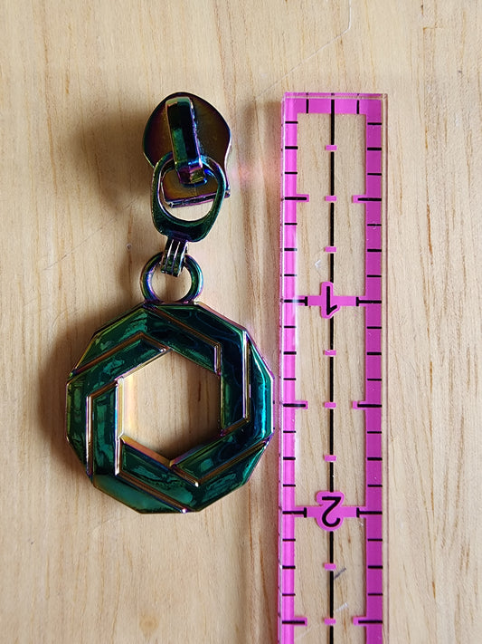 #5 Hexie Nylon Zipper Pulls