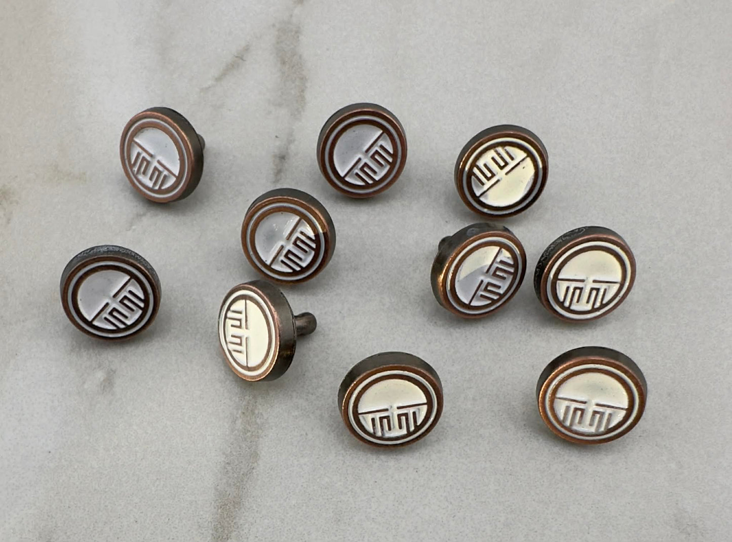 12MM x 8MM Bohemian Wire Rivets