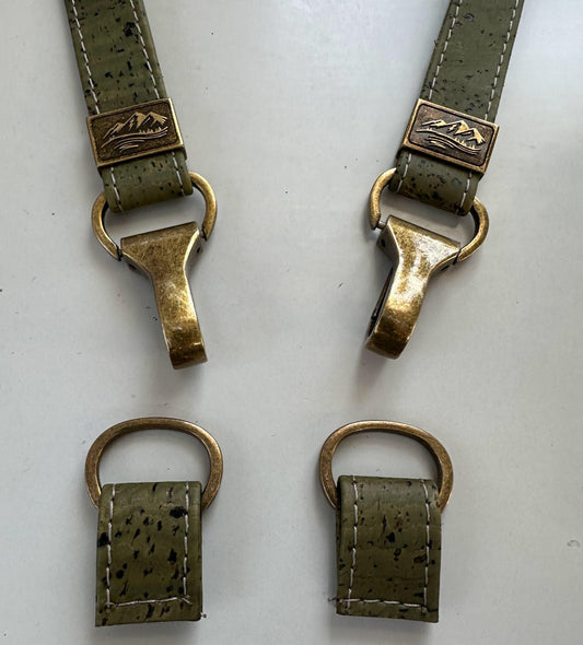 1" Low Profile D Rings (4)