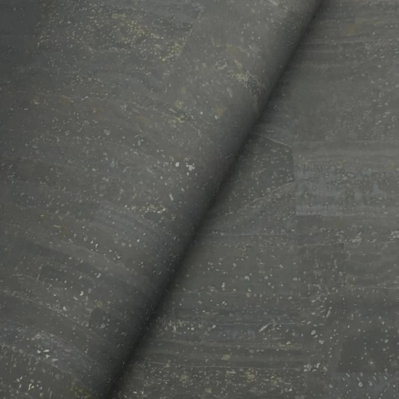 Charcoal Cork Fabric