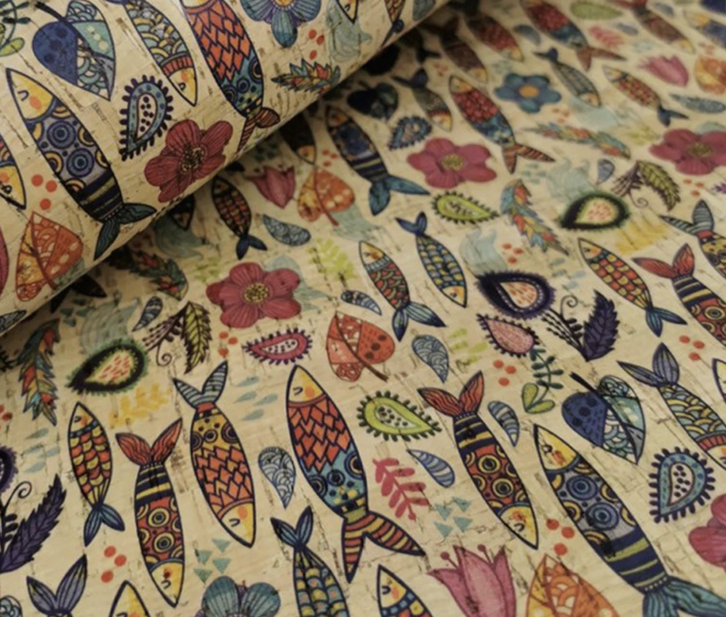 Fish Cork Fabric