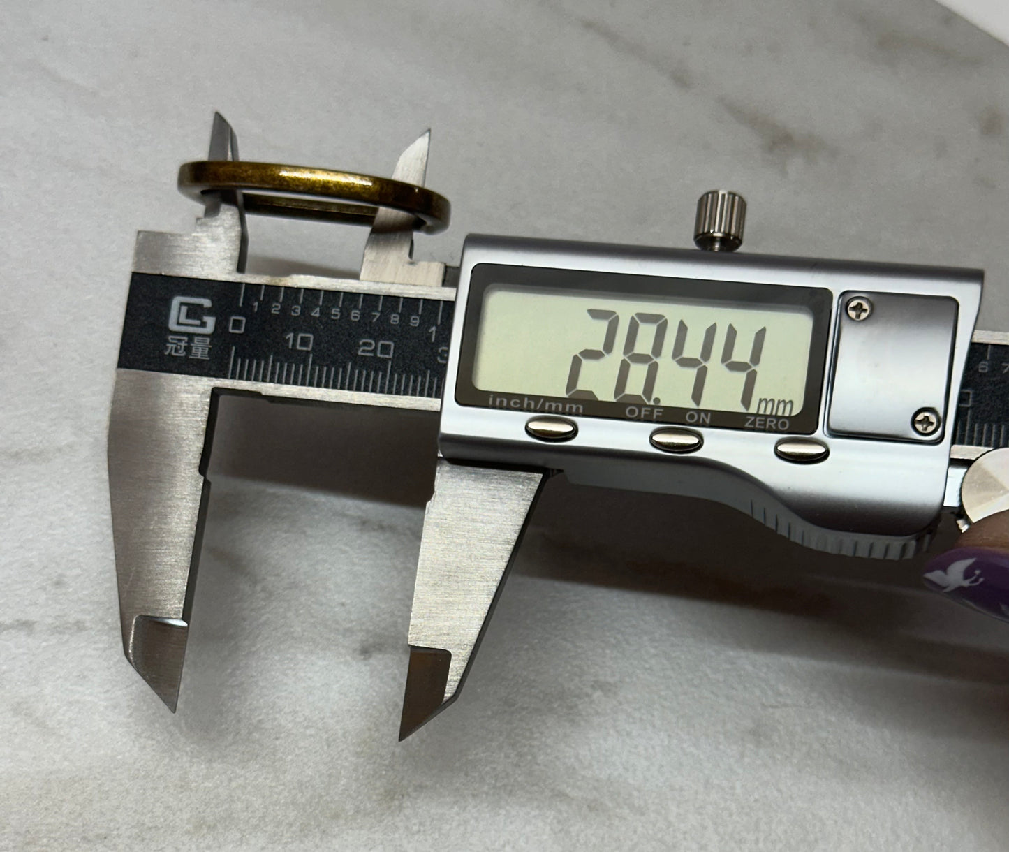 1" Low Profile D Rings (2)