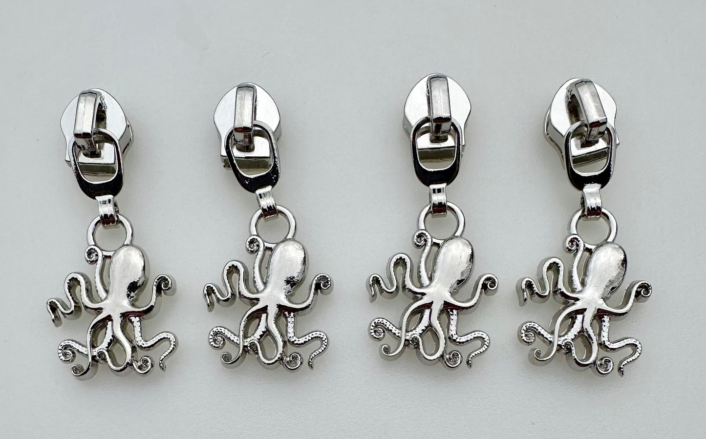 #5 Octopus Nylon Zipper Pulls