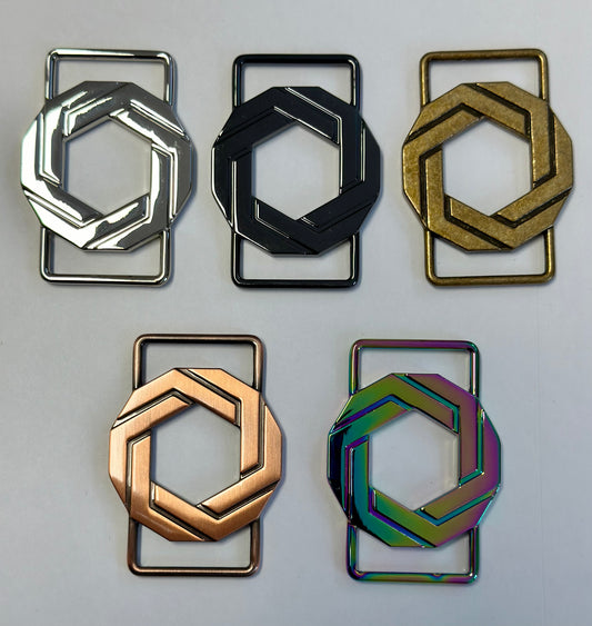 1" Hexagon Strap Connectors (4)