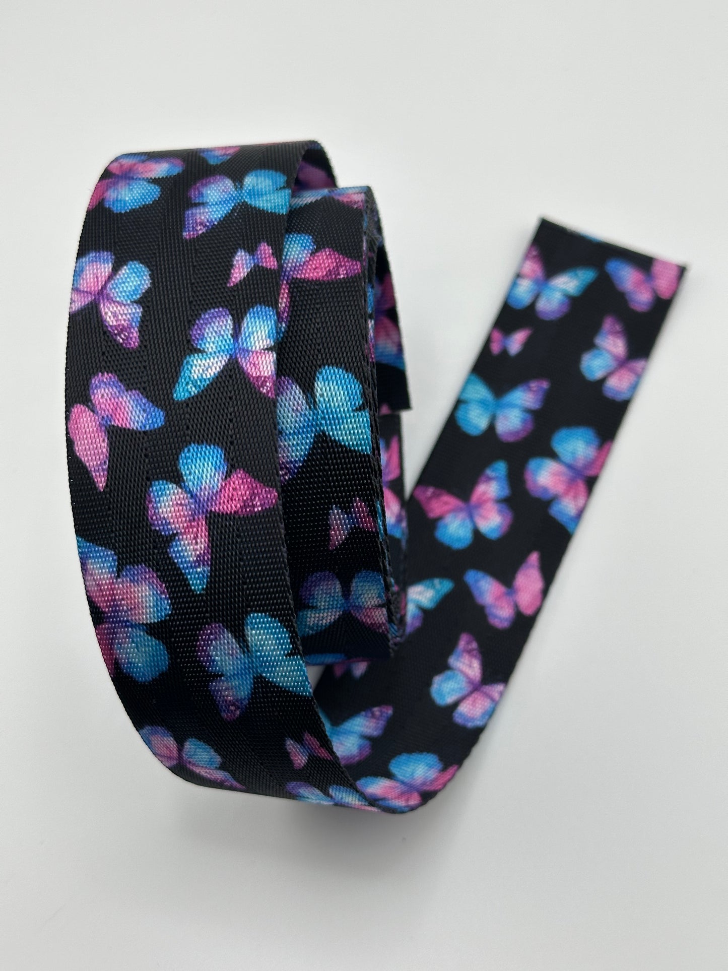 1 1/2" Dark Butterfy Nylon Webbing