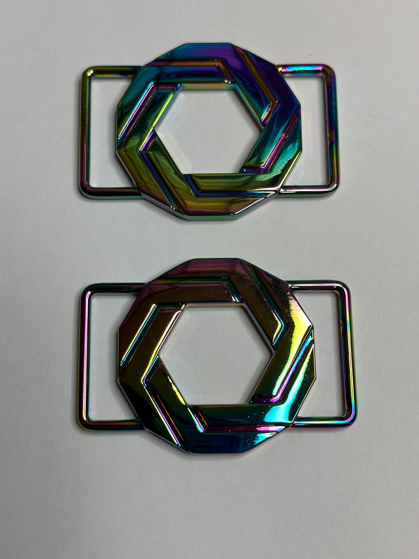 1" Hexagon Strap Connectors (4)