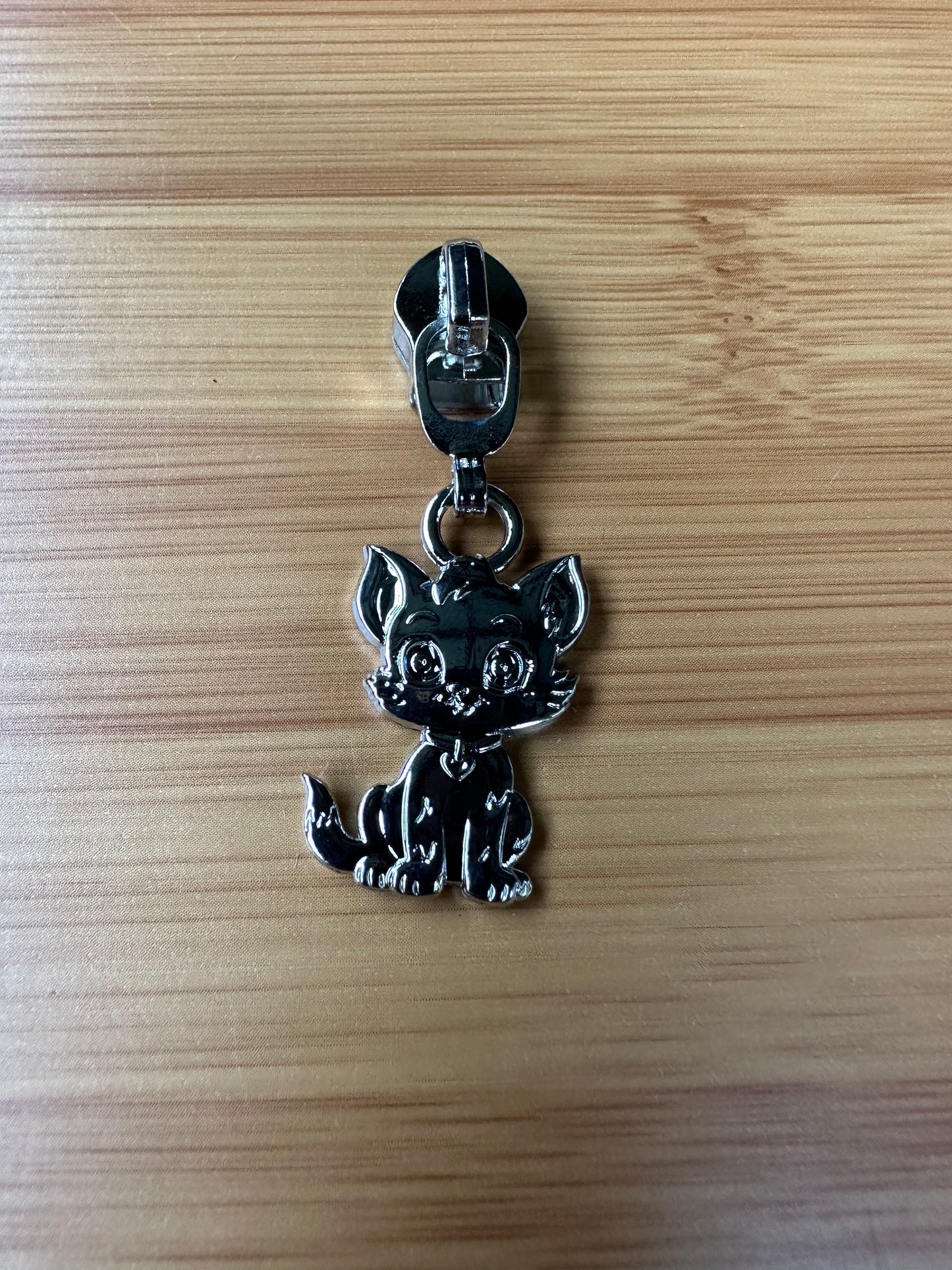 #5 Kitty Nylon Zipper Pulls