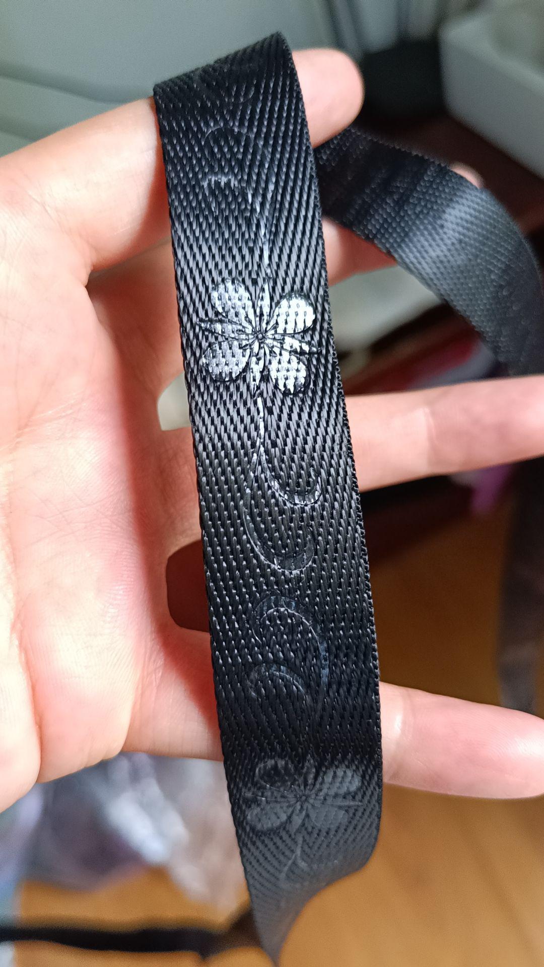 1" Floral Embossed Webbing (3)