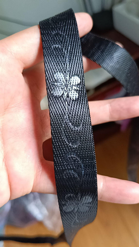 1" Floral Embossed Webbing (3)