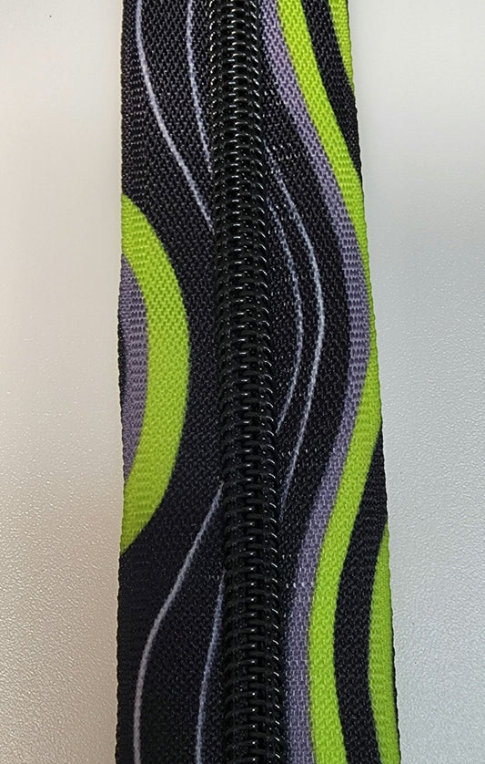 Waves #5 Nylon Zipper Tape