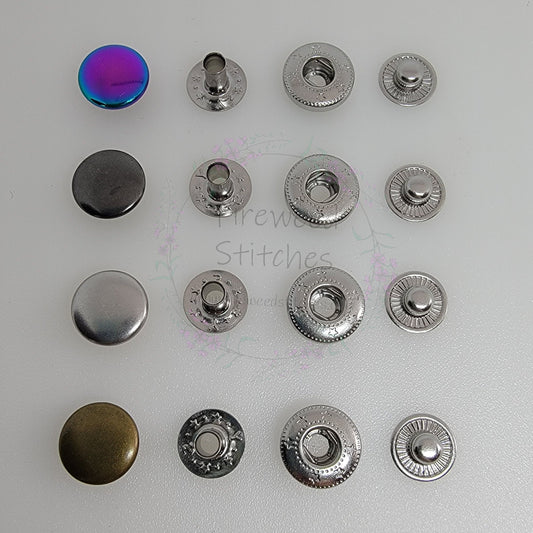 12MM SHINY SPRING SNAPS