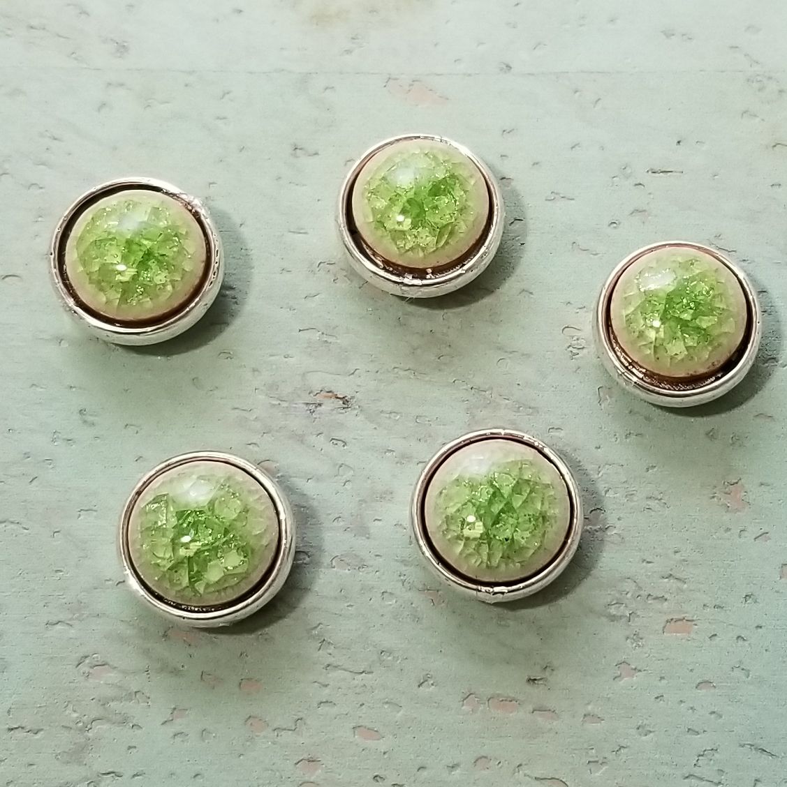 10 mm Green Ceramic Slider (5)
