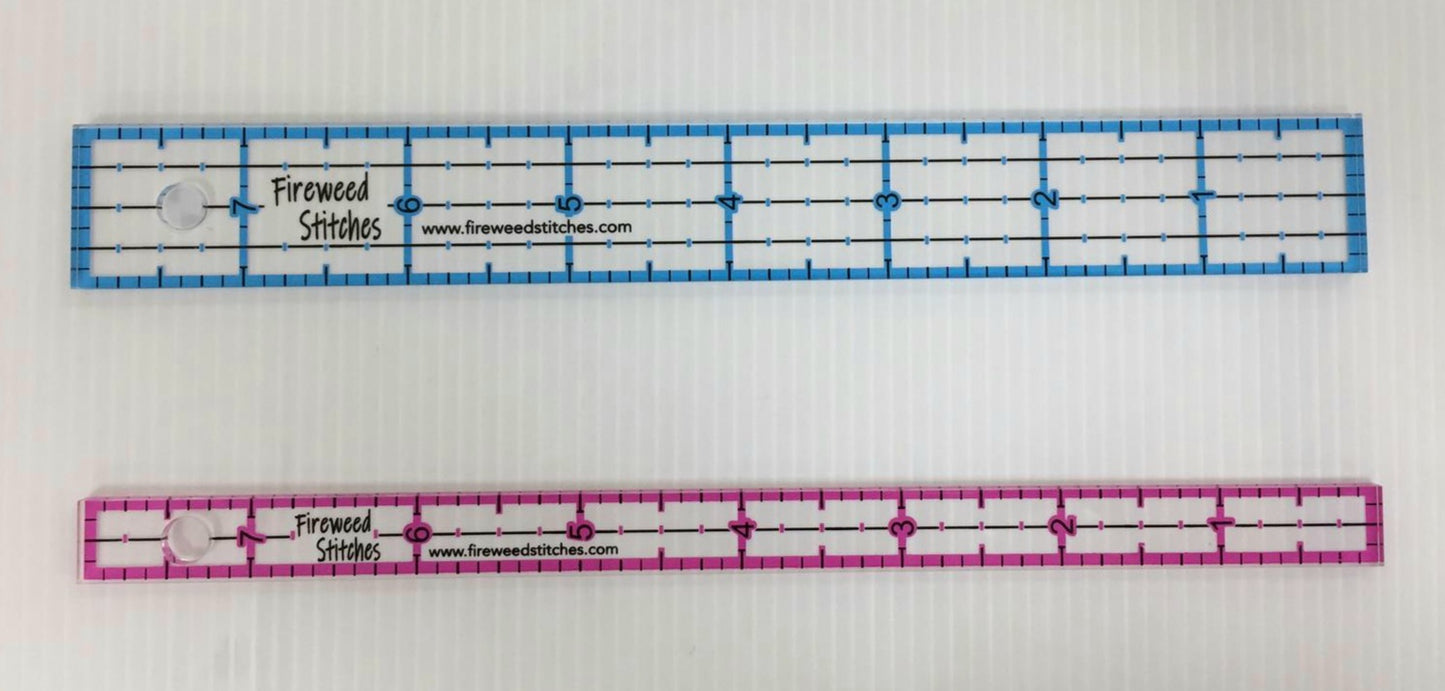 8" Rulers