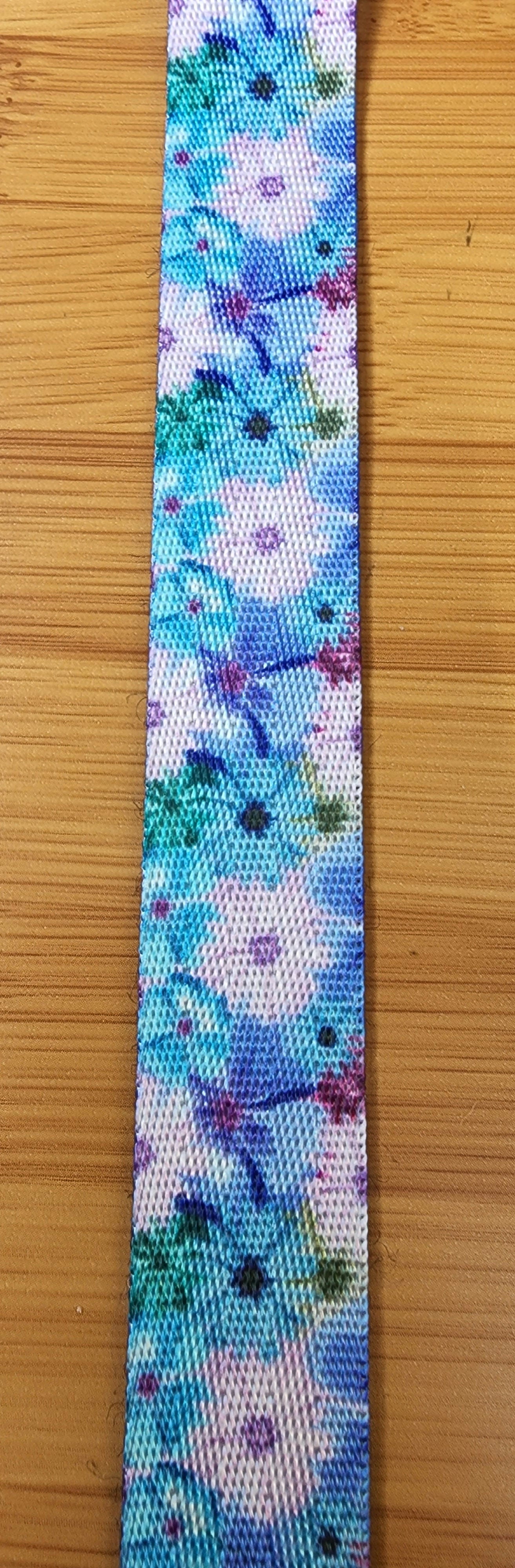 3/4" Floral Nylon Webbing