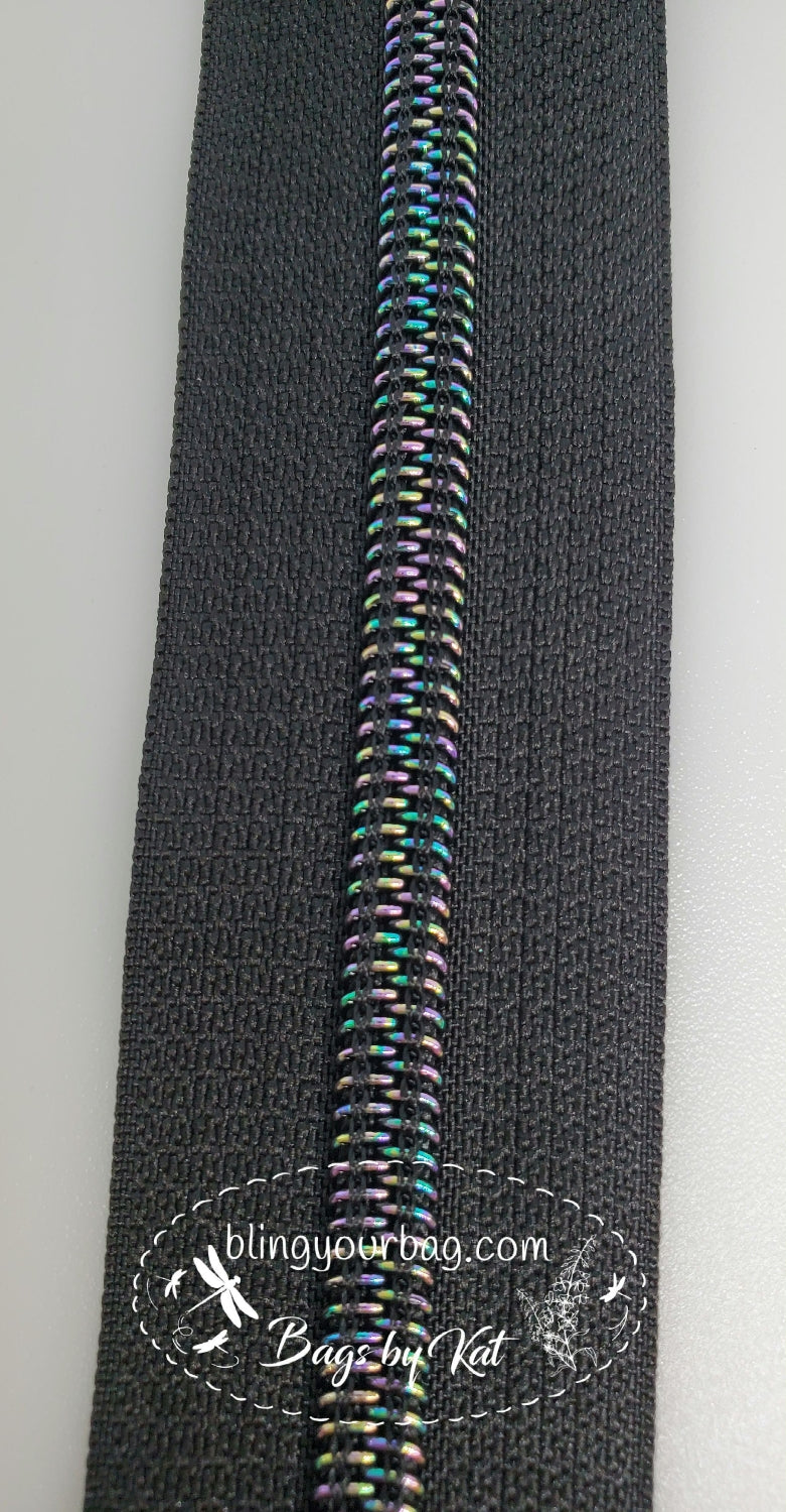 #5 Black Magical Zipper Tape