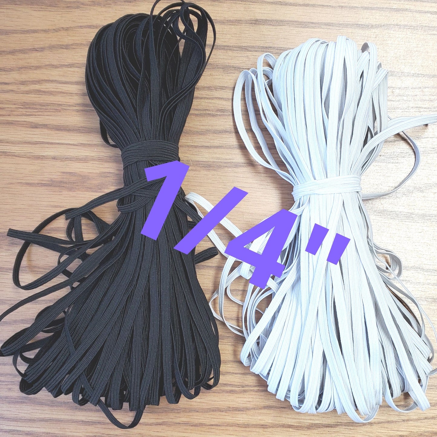 Braided Elastic 1/8� and 1/4"