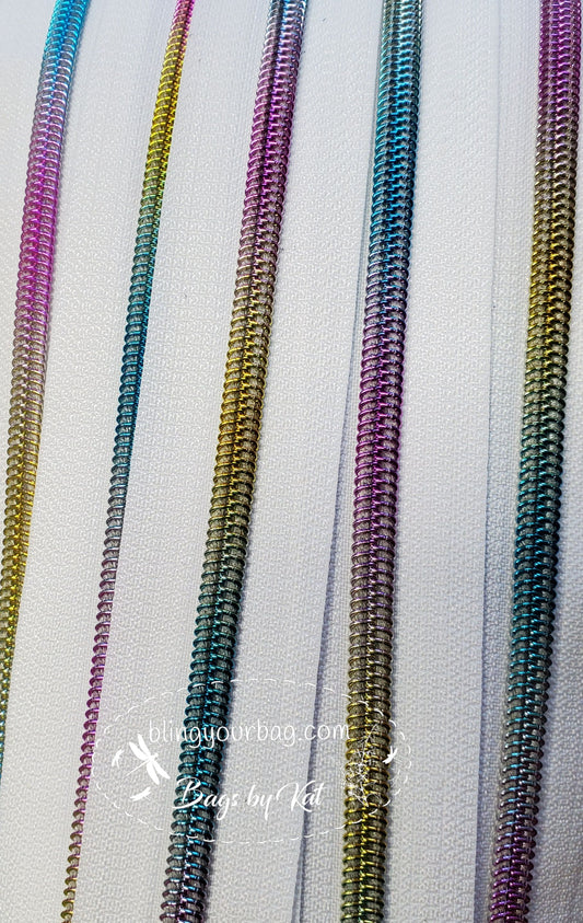 #5 Rainbow Nylon Zipper Tape