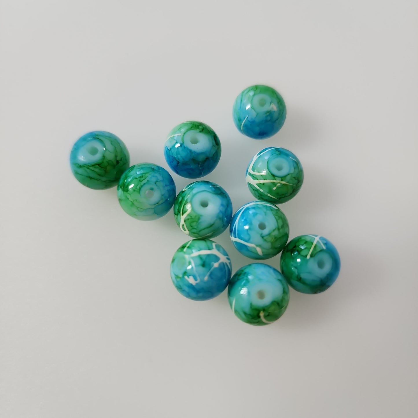 Paint Splatter Beads