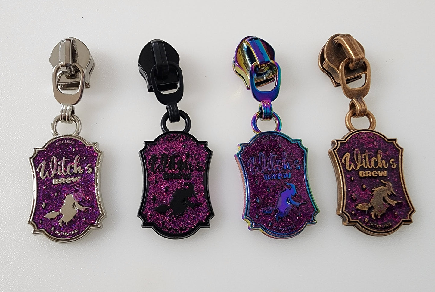 #5 Witches Brew Zipper Pulls