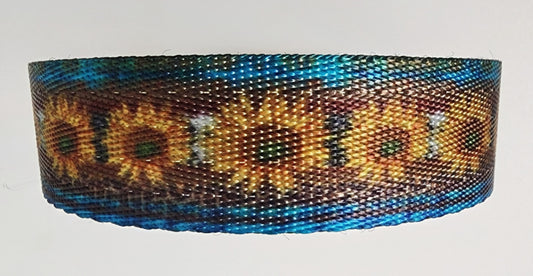 1" Sunflower Nylon Webbing (3)