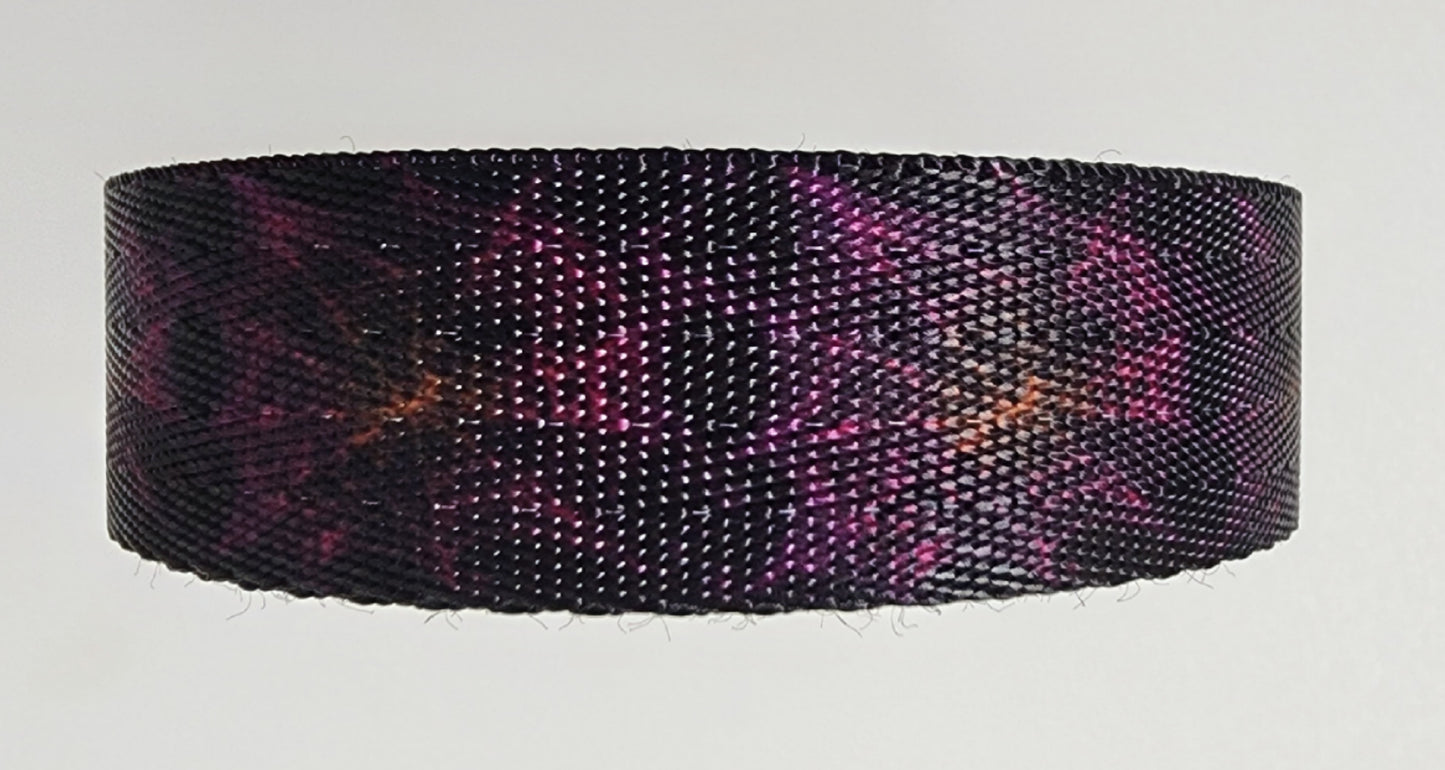 3/4" Spooky Webs Nylon Webbing