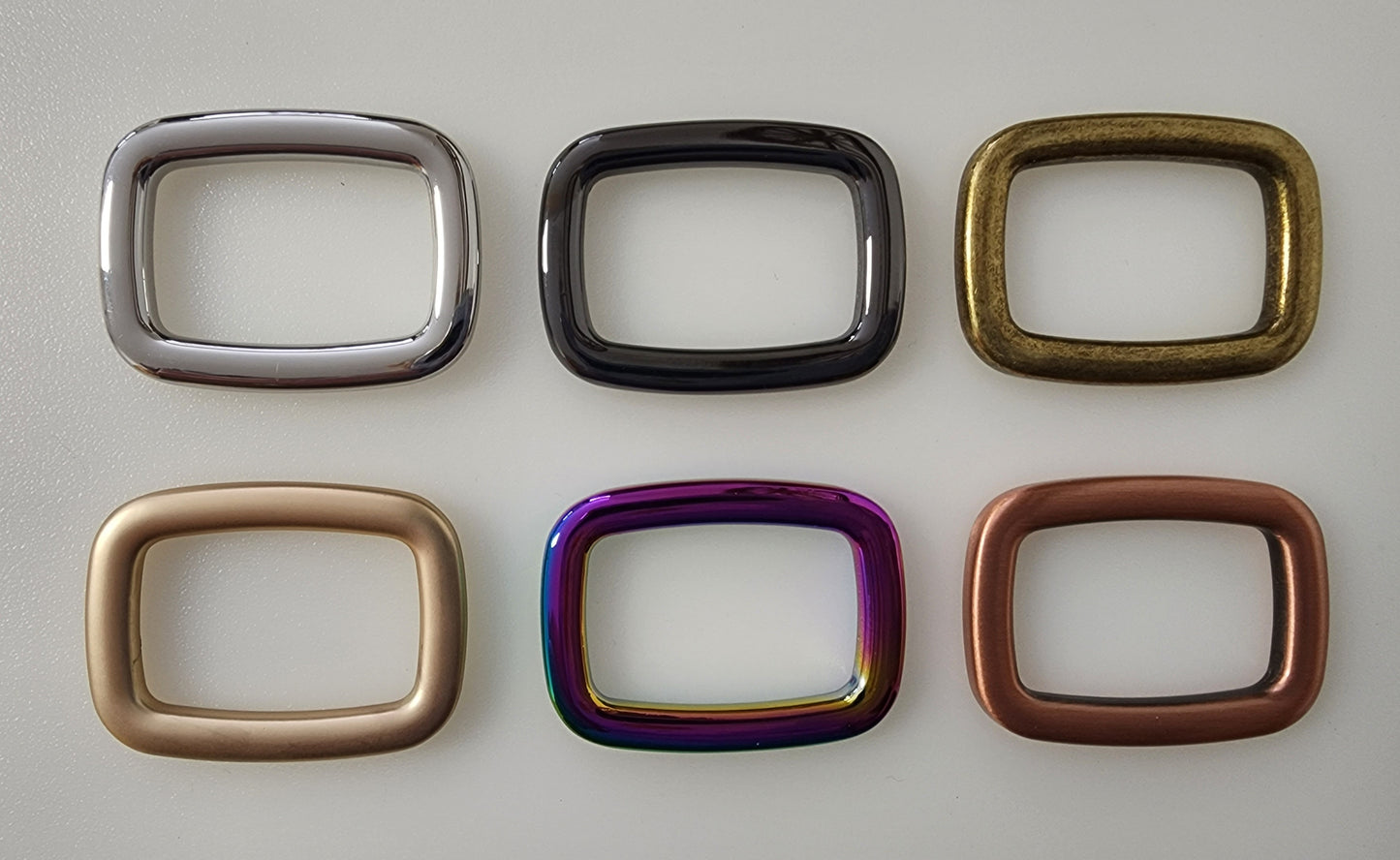 1" Rounded Rectangle Rings