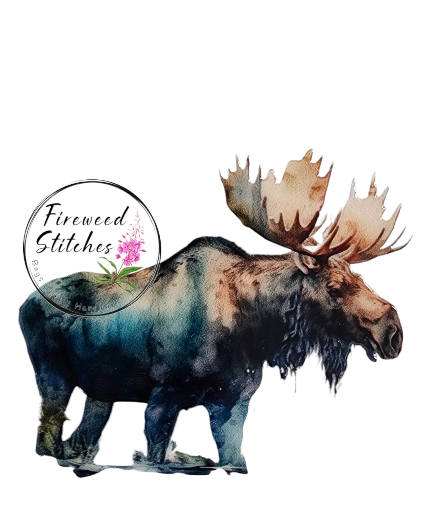 Moose Sticker