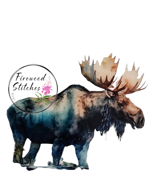 Moose Sticker