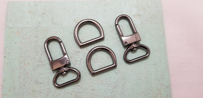 3/4" Bubble D-Rings (2)