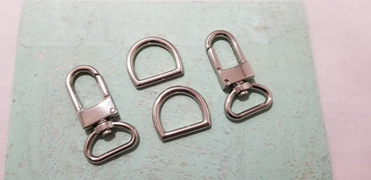 3/4" Bubble D-Rings (2)