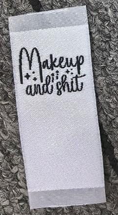 Makeup Assortment Woven Label