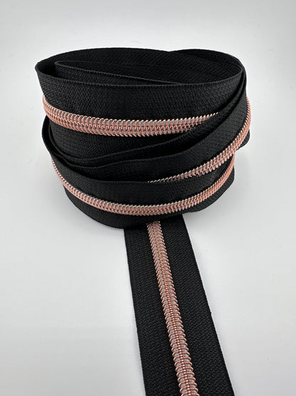 #5 Nylon Black Zipper Tape