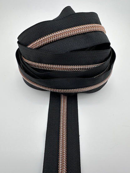 #5 Nylon Black Zipper Tape