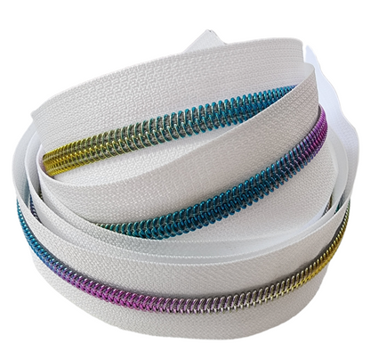 #5 Rainbow Nylon Zipper Tape