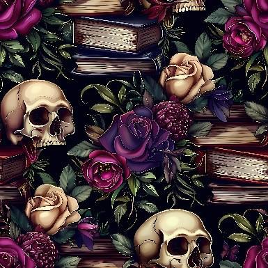 Books & Skulls WPC