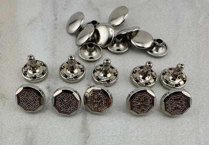 12MM x 8MM Maze Rivets