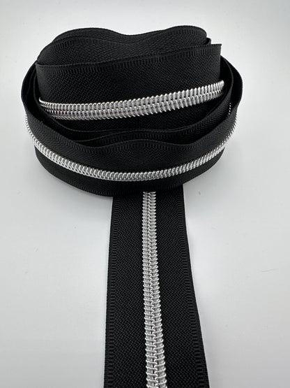 #5 Nylon Black Zipper Tape
