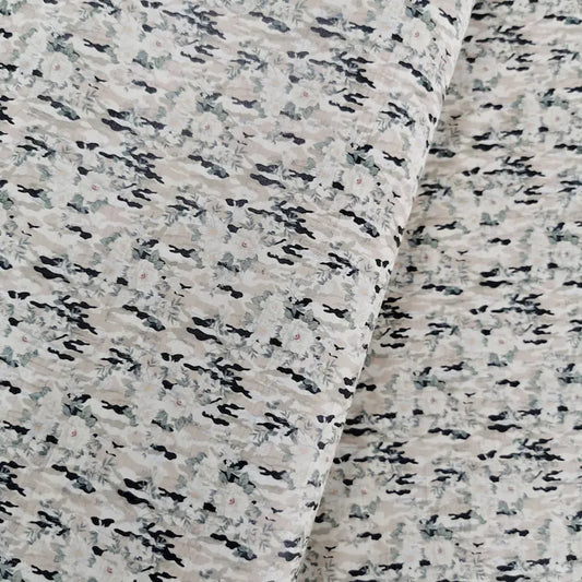 Rose Camo Cork Fabric
