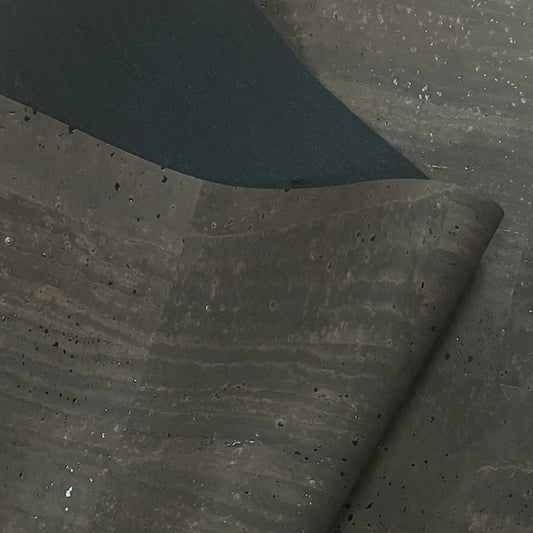 Dark Brown Cork Fabric