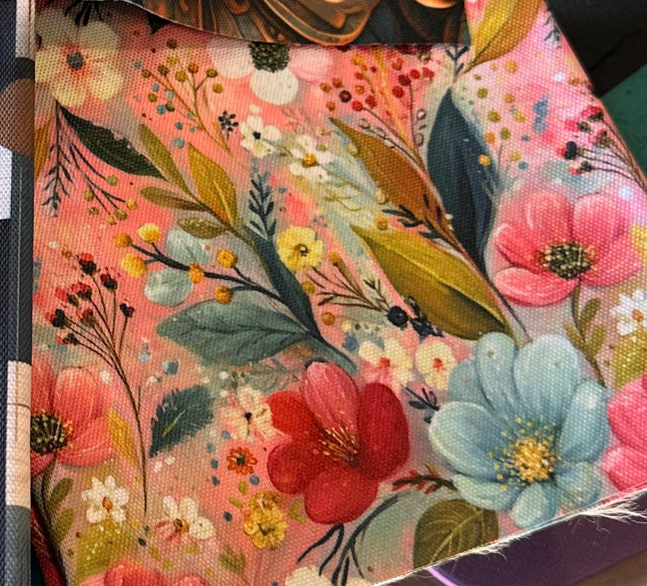 Painted Boho Waterproof Canvas
