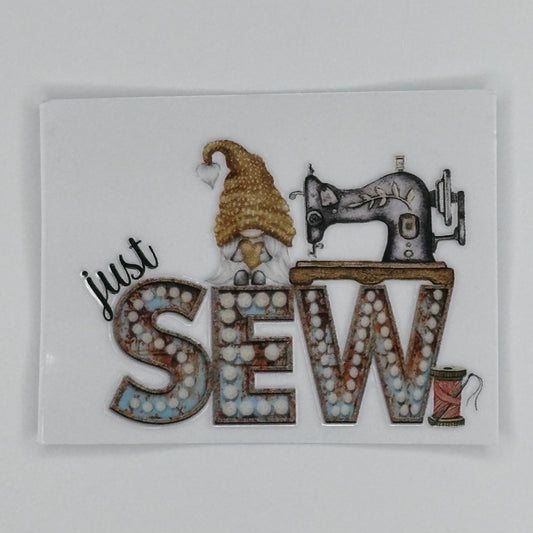 Gnome Sew Sticker