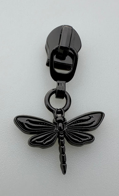 #5 Dragonfly Nylon Zipper Pulls