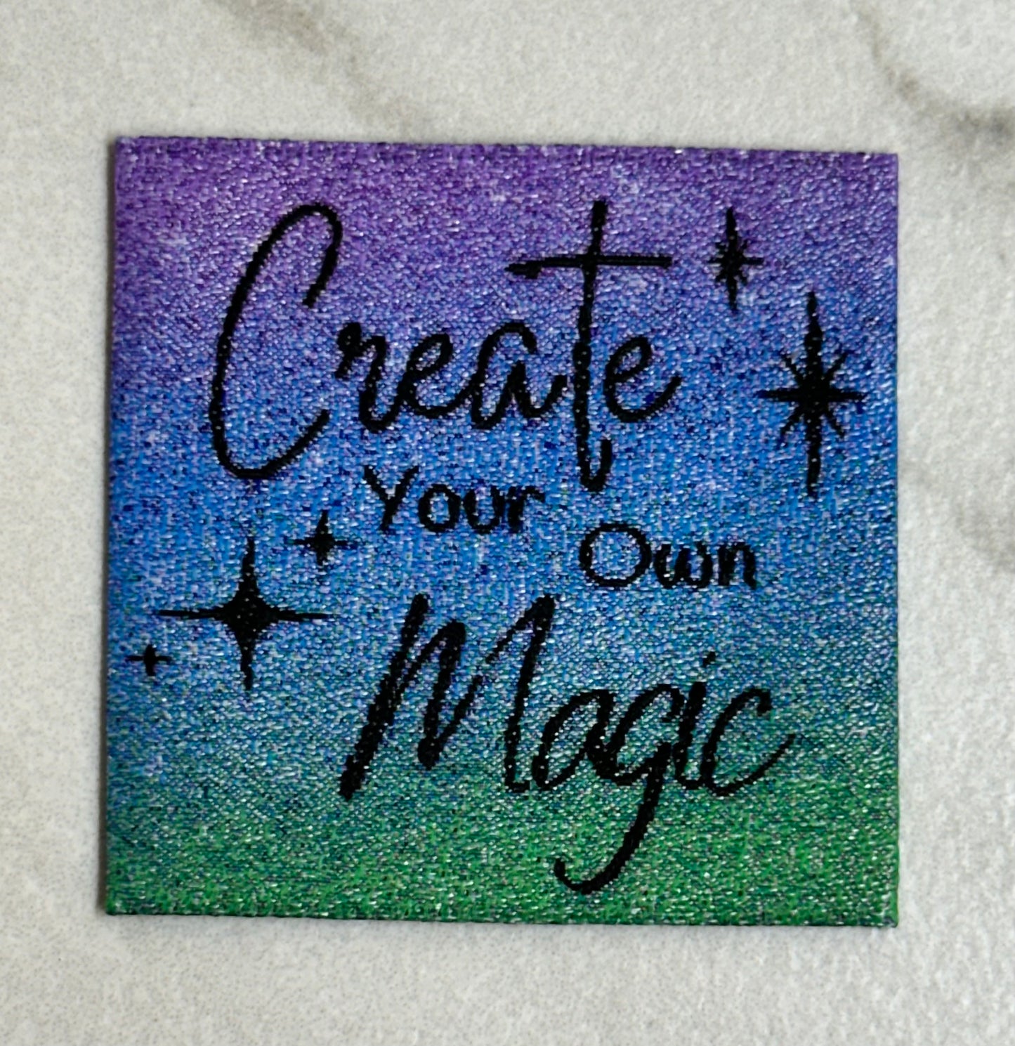 Create Your Magic Woven Label