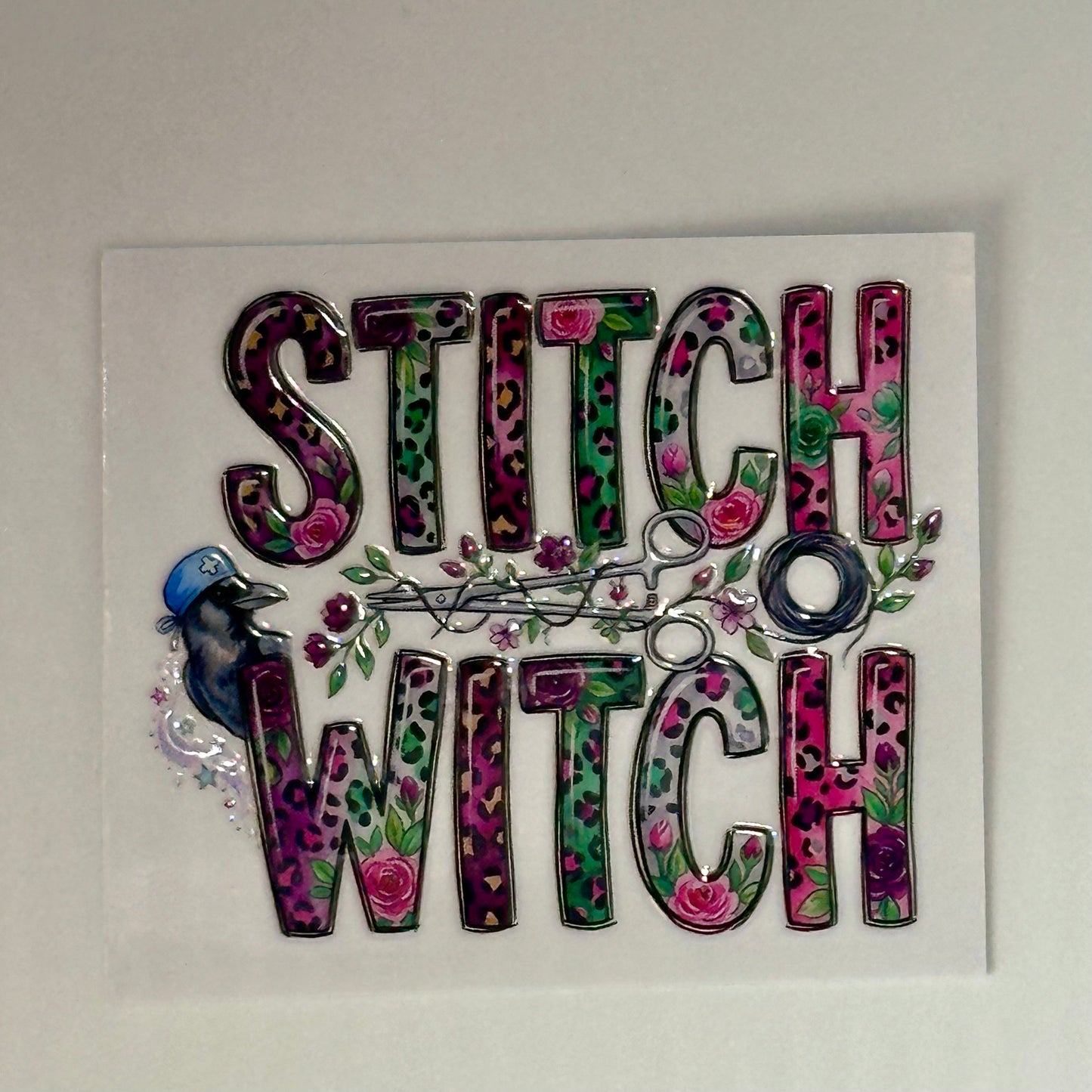 Stitch Witch Sticker