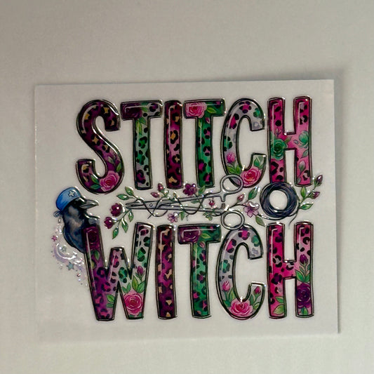 Stitch Witch Sticker