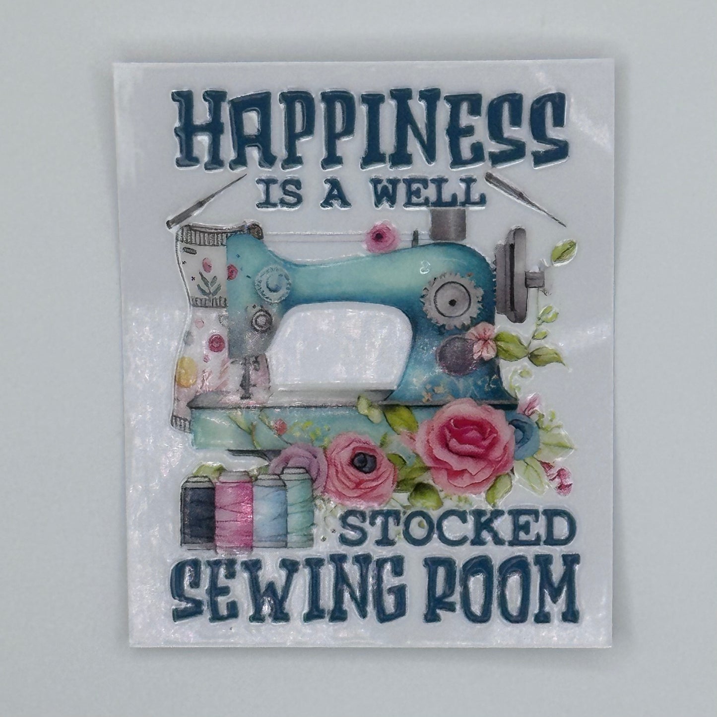 Happiness Stocked Sticker