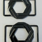 1" Hexagon Strap Connectors