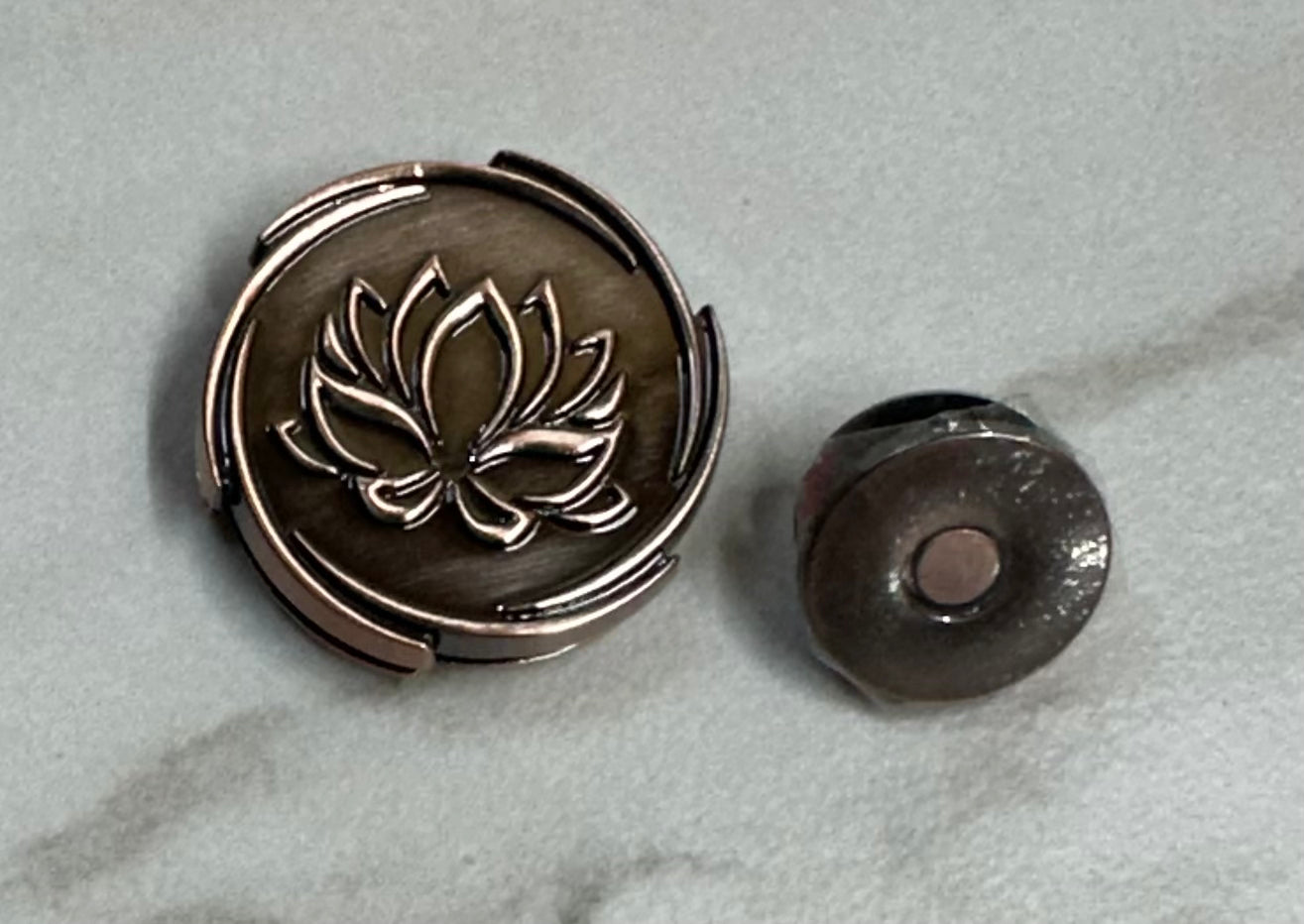 Lotus Magnetic Button Lock