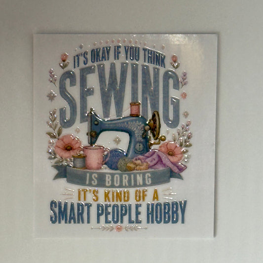 Smart People Sticker